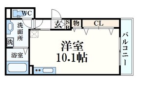 ローレル上河原の物件間取画像